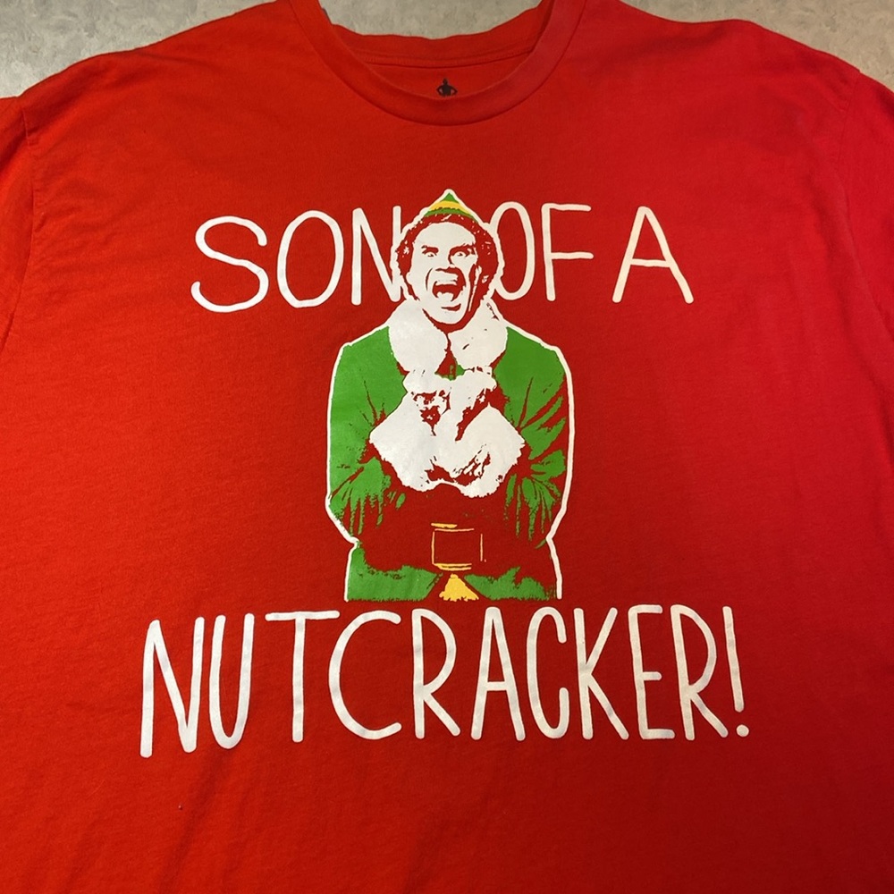 Christmas T-Shirt "Elf" size 2X. Son of a Nutcracker!